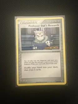 Professor Oak's Research Dragon Frontiers Pokemon TCG Card 80/101 Holo Stamp - Image 1