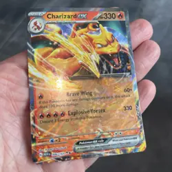 Pokemon Card Charizard ex 006/165 Double Rare Scarlet & Violet 151 Near Mint - Image 1