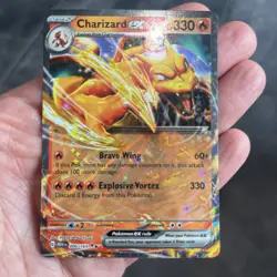 Pokemon Card Charizard ex 006/165 Double Rare Scarlet & Violet 151 Near Mint - Image 3
