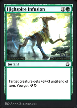 MTG Magic the Gathering Highspire Infusion (111/201) Aether Revolt LP - Image 1
