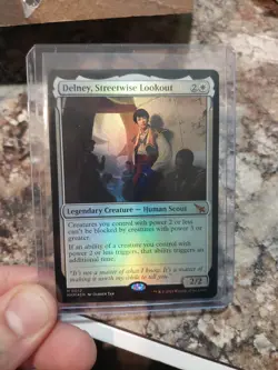 MTG Delney, Streetwise Lookout Foil - Image 1