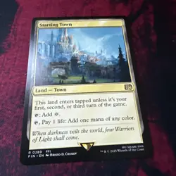 Starting Town - MTG - Final Fantasy - NM - Image 1