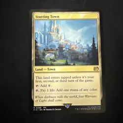 Starting Town - MTG - Final Fantasy - NM - Image 1
