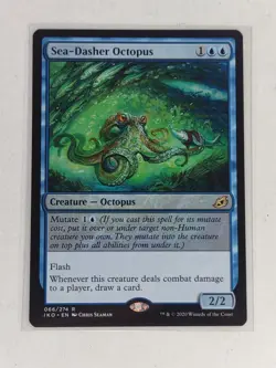 Sea-Dasher Octopus - Ikoria: Lair of Behemoths (IKO) MTG Magic - NM+ - Image 1