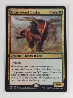 Quartzwood Crasher - Ikoria: Lair of Behemoths (IKO) MTG Magic - NM+ - Image 1