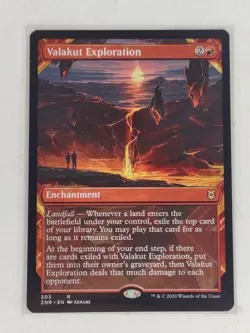 Valakut Exploration (Showcase) - Zendikar Rising (ZNR) MTG Magic - NM+ - Image 1