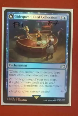Sidequest: Card Collection - 73 - Foil - FIN - NM - MTG Magic the Gathering - Image 1
