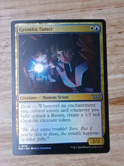 MTG Gremlin Tamer - Foil - Duskmourn NM - Image 1