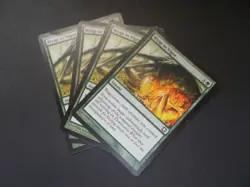 Wrap in Vigor x4 MTG Future Sight Green Common Instant LP - Image 1