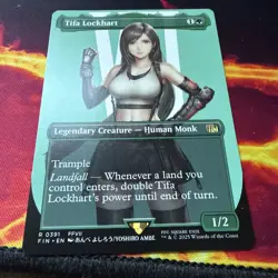 Tifa Lockhart (Borderless) - UB: Final Fantasy MTG - Image 1