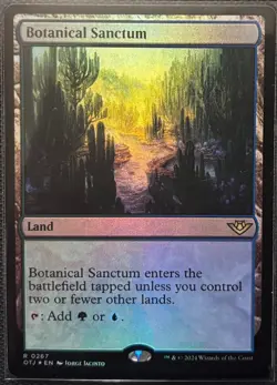 MTG Outlaws of Thunder Junction Botanical Stadium Foil (Rare) - Image 1