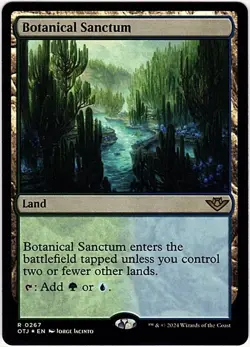 MTG Outlaws of Thunder Junction Botanical Stadium Foil (Rare) - Image 2