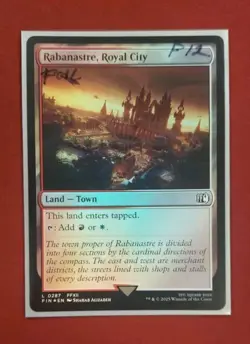 Rabanastre, Royal City - 287 - Foil - FIN - NM - MTG Magic the Gathering - Image 1