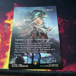 MTG Final Fantasy Clive Rosfield, Vial Smasher The Fierce Showcase Foil 0059 - Image 1