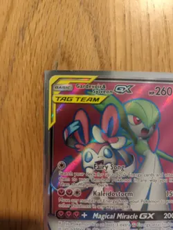 2019 POKEMON SM UNBROKEN BONDS #204/214 GARDEVOIR & SYLVEON GX ULTRA RARE - Image 2