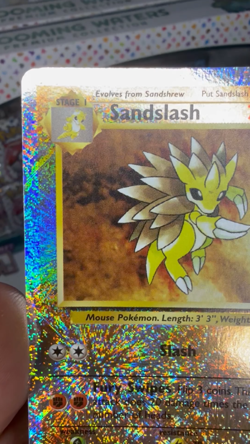 Pokemon Sandslash Legendary Collection Reverse Holo Card 62/110 NM Condition - Image 2