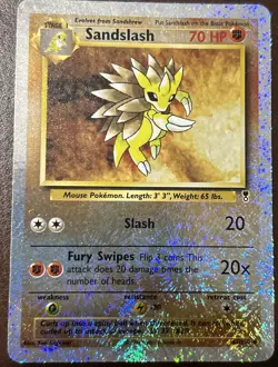 Pokemon Sandslash Legendary Collection Reverse Holo Card 62/110 NM Condition - Image 1