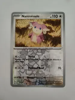 Carte Pokemon - Nanmeouie Reverse 124/159 - Aventures Ensemble EV09 - Image 1