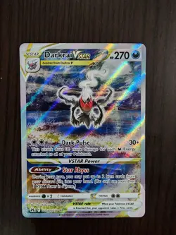 Darkrai VSTAR Crown Zenith: Galarian Gallery Ultra Rare Holo Card GG50/GG70 - Image 1