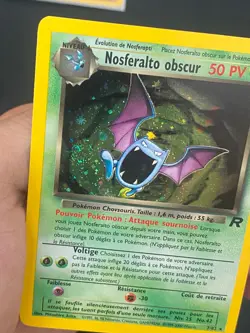 CARTE POKEMON NOSFERALTO OBSCUR 7/82 FR HOLO WIZARDS TEAM ROCKET - TBE/EXC - Image 2