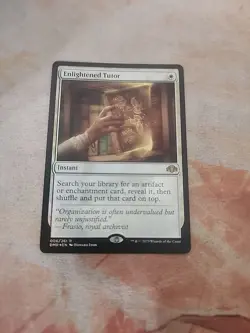 Enlightened Tutor Foil Dominaria Remastered MTG NM - Image 1