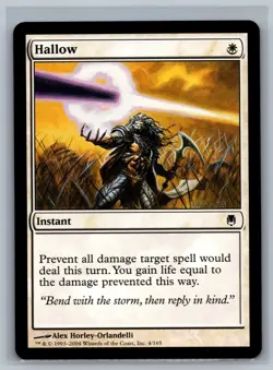 Magic MTG Darksteel 4x Hallow #4/165 TCG CCG Playset - Image 1