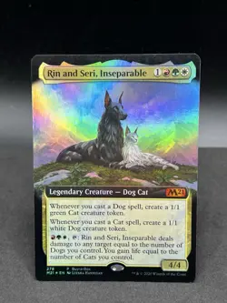 MTG Core Set 2021 - Rin and Seri, Inseparable - FOIL - NM - Image 1
