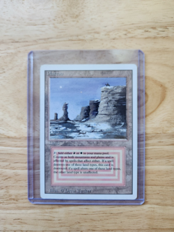 MTG Plateau Revised Edition - Dual Land - Lightly Played LP - Vintage 1994 - Image 3