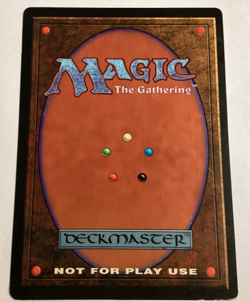 MTG 1996 BLACK LOTUS Oversized/Jumbo Promo Card Damaged (BIN) Graded Power - Image 2