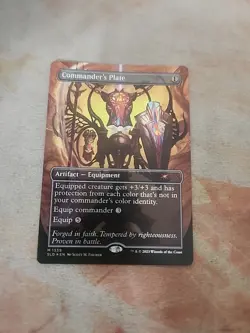Commander's Plate (1339) Foil Secret Lair MTG NM - Image 1