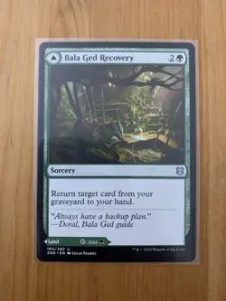 Bala Ged Recovery & Bala Ged Sanctuary- Zendikar Rising- MTG Magic Gathering NM - Image 1