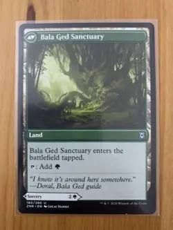 Bala Ged Recovery & Bala Ged Sanctuary- Zendikar Rising- MTG Magic Gathering NM - Image 2