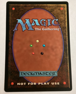 MTG 1996 JUZAM DJINN Duelist Jumbo/Oversized Promo Card MP (BIN) Graded Power - Image 2