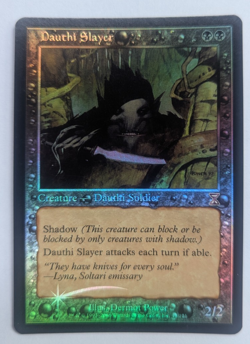 Magic Mtg FOIL Time Spiral Timeshifted Dauthi Slayer near mint - Image 1