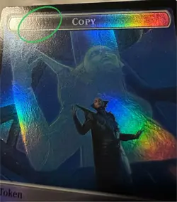 Golem 12 / Copy 1 - Foil - Token - EOE - NM - MTG Magic the Gathering - Image 3