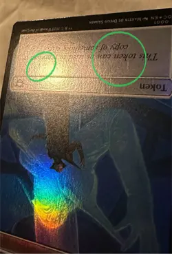 Golem 12 / Copy 1 - Foil - Token - EOE - NM - MTG Magic the Gathering - Image 4