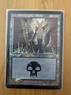 Swamp (342) Foil- Mercadian Masques- MTG Magic The Gathering- LP - Image 1