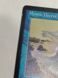 MTG Mystic Decree LP/NM Homelands HML Reserved List Magic Gathering card - Image 3