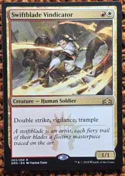 ✨Swiftblade Vindicator✨ MTG | Guilds of Ravnica | NM/M | R 203/259 - Image 1