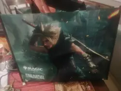 MTG FF Magic the Gathering x Final Fantasy Cloud poster and Sephirot bag - Image 2