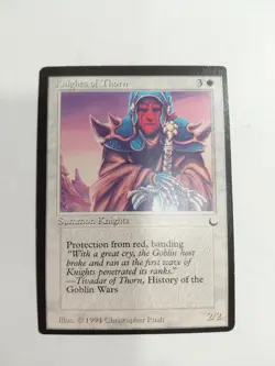 1x Knights of Thorn VLP, English The Dark MTG Magic - Image 1