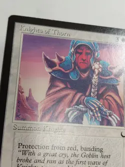 1x Knights of Thorn VLP, English The Dark MTG Magic - Image 2