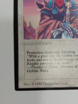 1x Knights of Thorn VLP, English The Dark MTG Magic - Image 3