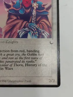 1x Knights of Thorn VLP, English The Dark MTG Magic - Image 4