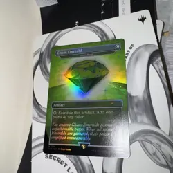 Chaos Emerald (Lotus Petal) Green 7031 Sonic MTG Secret Lair NM - Image 2