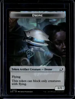 Drone 3 / Lander 6 - Token - EOE - NM - MTG Magic the Gathering - Image 1