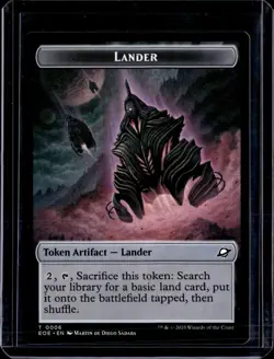 Drone 3 / Lander 6 - Token - EOE - NM - MTG Magic the Gathering - Image 2