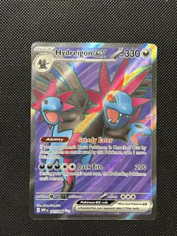 Pokemon White Flare - Hydreigon Ex - 161/086 - Full Art Rare - M/NM - Image 2