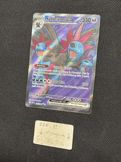 Pokemon White Flare - Hydreigon Ex - 161/086 - Full Art Rare - M/NM - Image 4