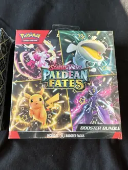 Pokemon Scarlet & Violet Paldean Fates Sealed Booster Bundle, Lot of 2 - Image 3